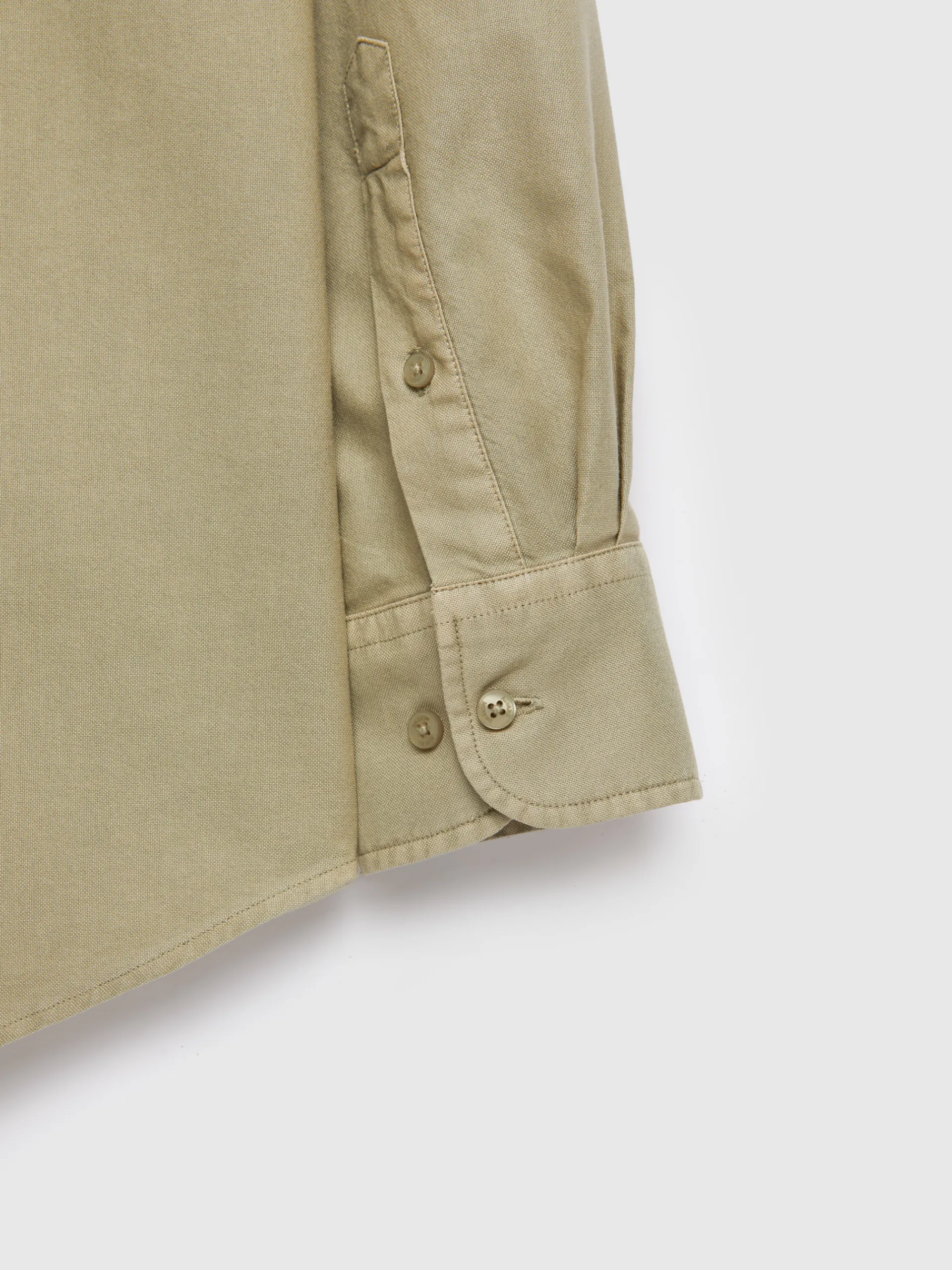 Oxford-Alvaro Moreno CAMISA OXFORD POCKET DYE Verde