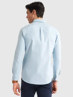 Oxford-Alvaro Moreno CAMISA OXFORD POCKET DYE Celeste