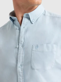 Oxford-Alvaro Moreno CAMISA OXFORD POCKET DYE Celeste