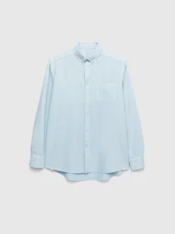 Oxford-Alvaro Moreno CAMISA OXFORD POCKET DYE Celeste