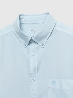 Oxford-Alvaro Moreno CAMISA OXFORD POCKET DYE Celeste
