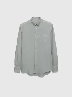 Oxford-Alvaro Moreno CAMISA OXFORD POCKET DYE Gris