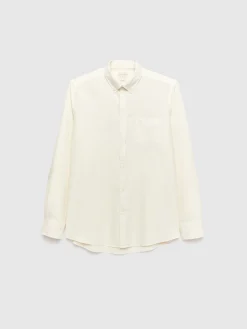 Oxford-Alvaro Moreno CAMISA OXFORD POCKET DYE Crudo