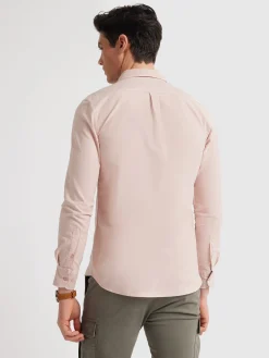 Oxford-Alvaro Moreno CAMISA OXFORD POCKET DYE Rosa