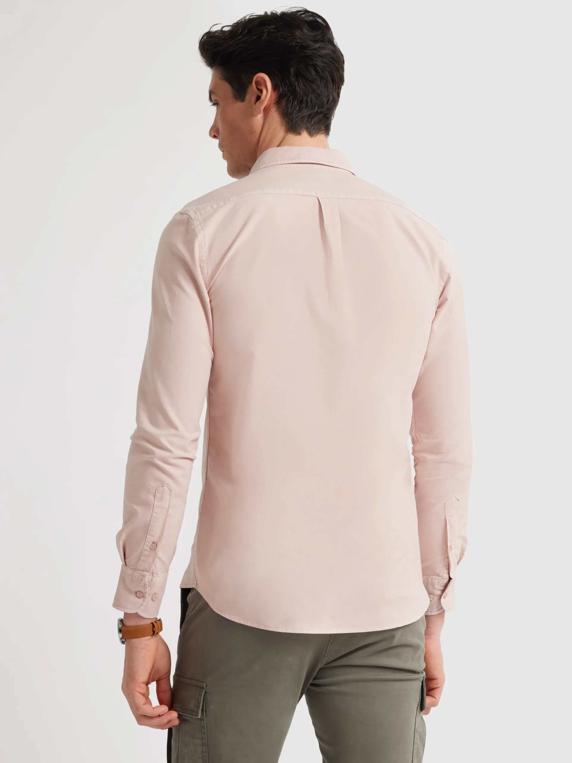 Oxford-Alvaro Moreno CAMISA OXFORD POCKET DYE Rosa