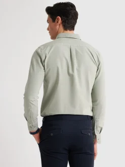 Oxford-Alvaro Moreno CAMISA OXFORD POCKET DYE Verde