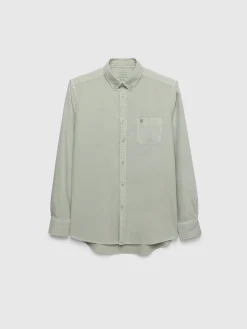 Oxford-Alvaro Moreno CAMISA OXFORD POCKET DYE Verde