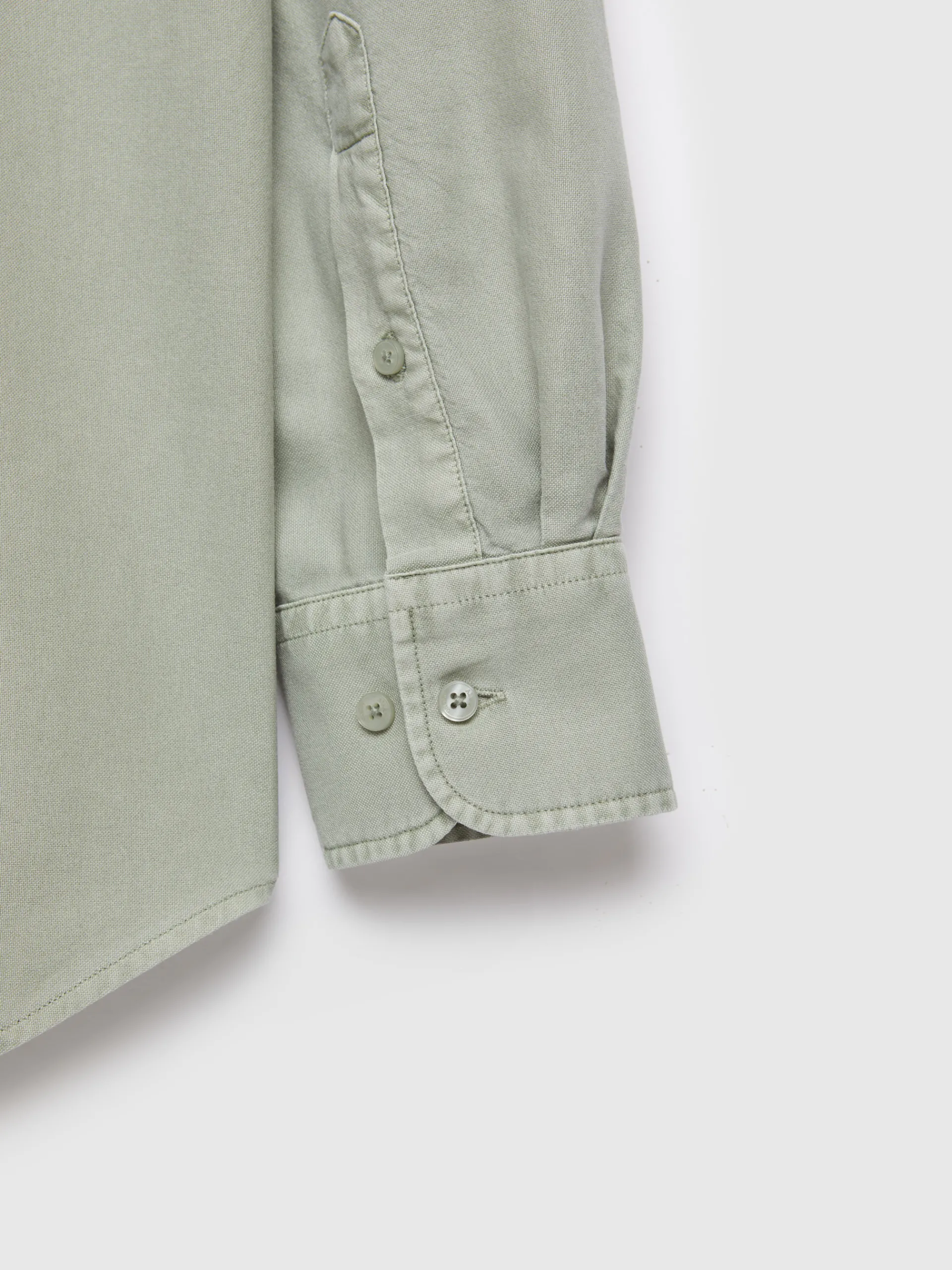 Oxford-Alvaro Moreno CAMISA OXFORD POCKET DYE Verde