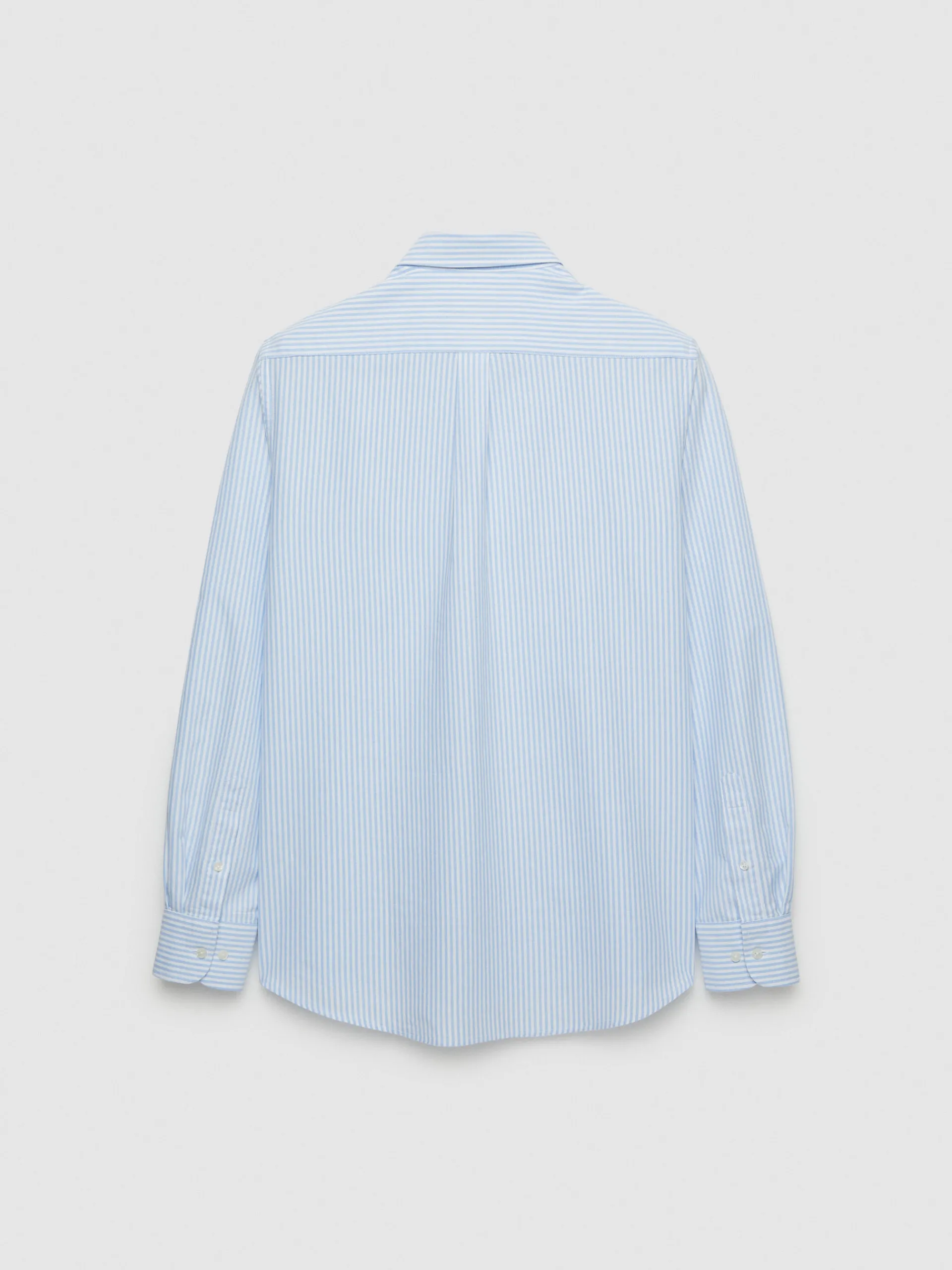 Oxford-Alvaro Moreno CAMISA OXFORD RAYAS BASIC Celeste
