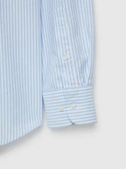 Oxford-Alvaro Moreno CAMISA OXFORD RAYAS BASIC Celeste