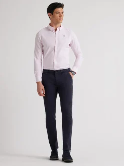 Oxford-Alvaro Moreno CAMISA OXFORD RAYAS BASIC Rosa