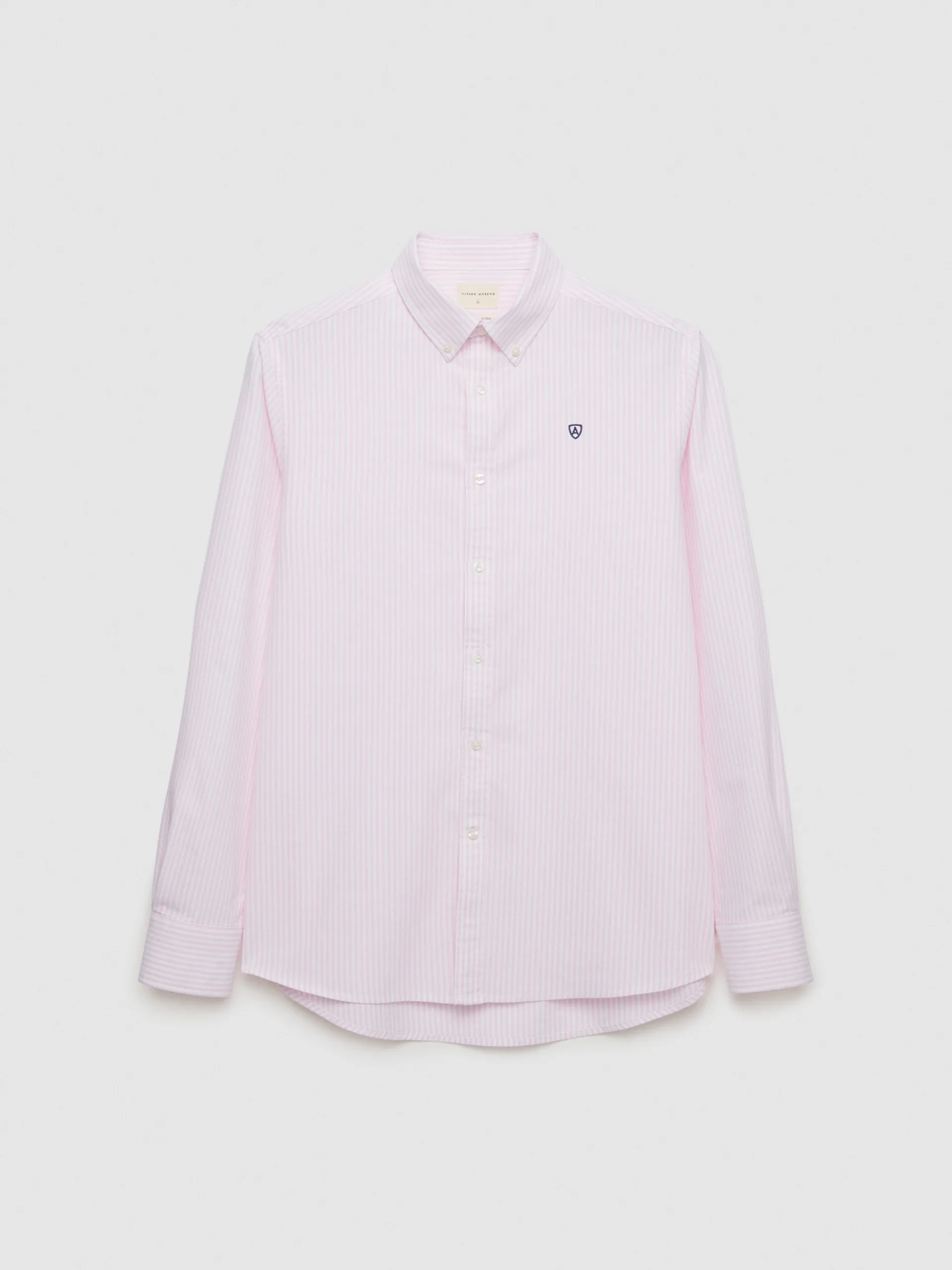 Oxford-Alvaro Moreno CAMISA OXFORD RAYAS BASIC Rosa