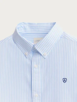 Oxford-Alvaro Moreno CAMISA OXFORD RAYAS Celeste