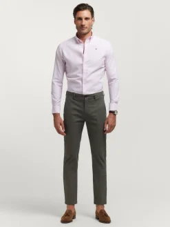 Oxford-Alvaro Moreno CAMISA OXFORD RAYAS Rosa