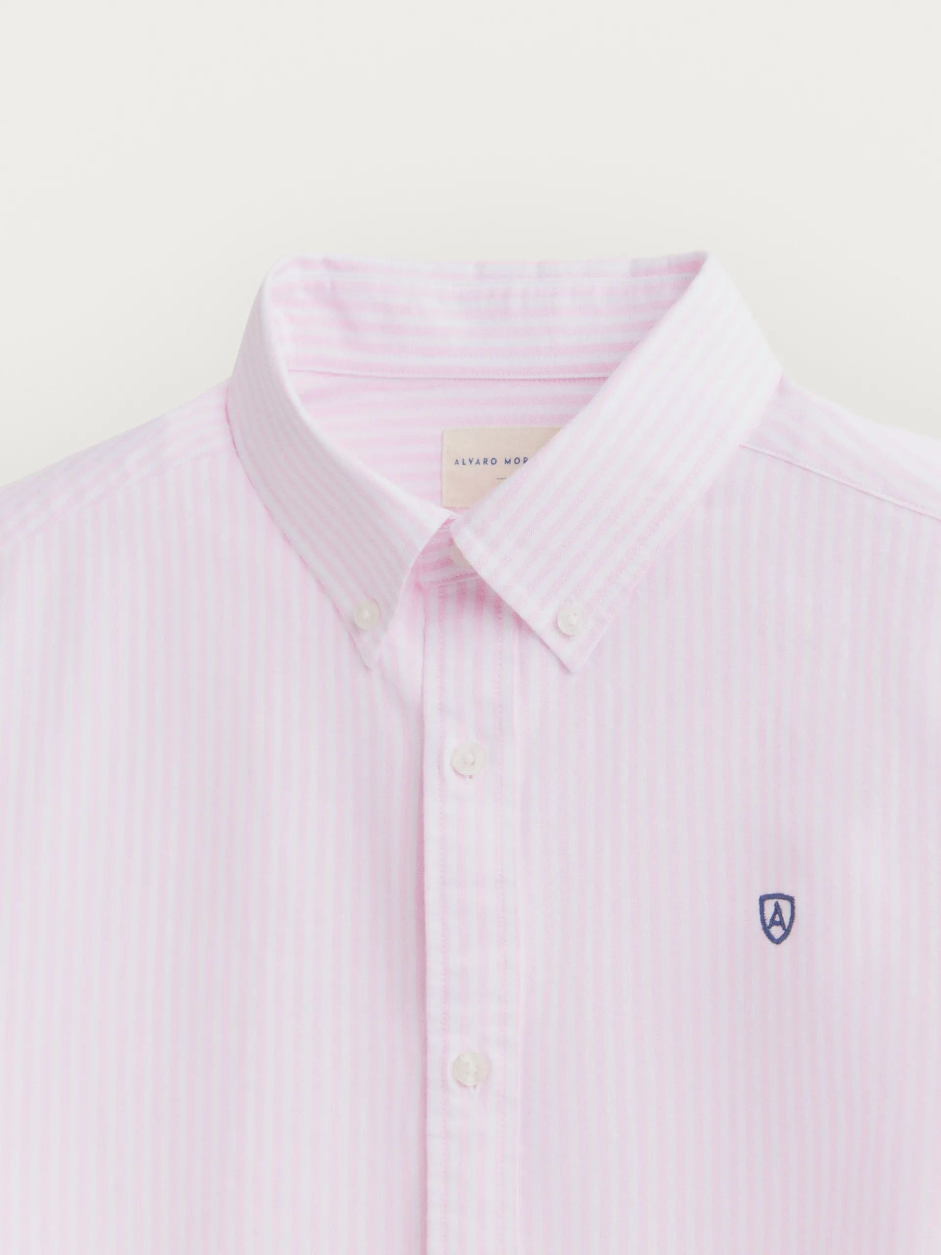 Oxford-Alvaro Moreno CAMISA OXFORD RAYAS Rosa