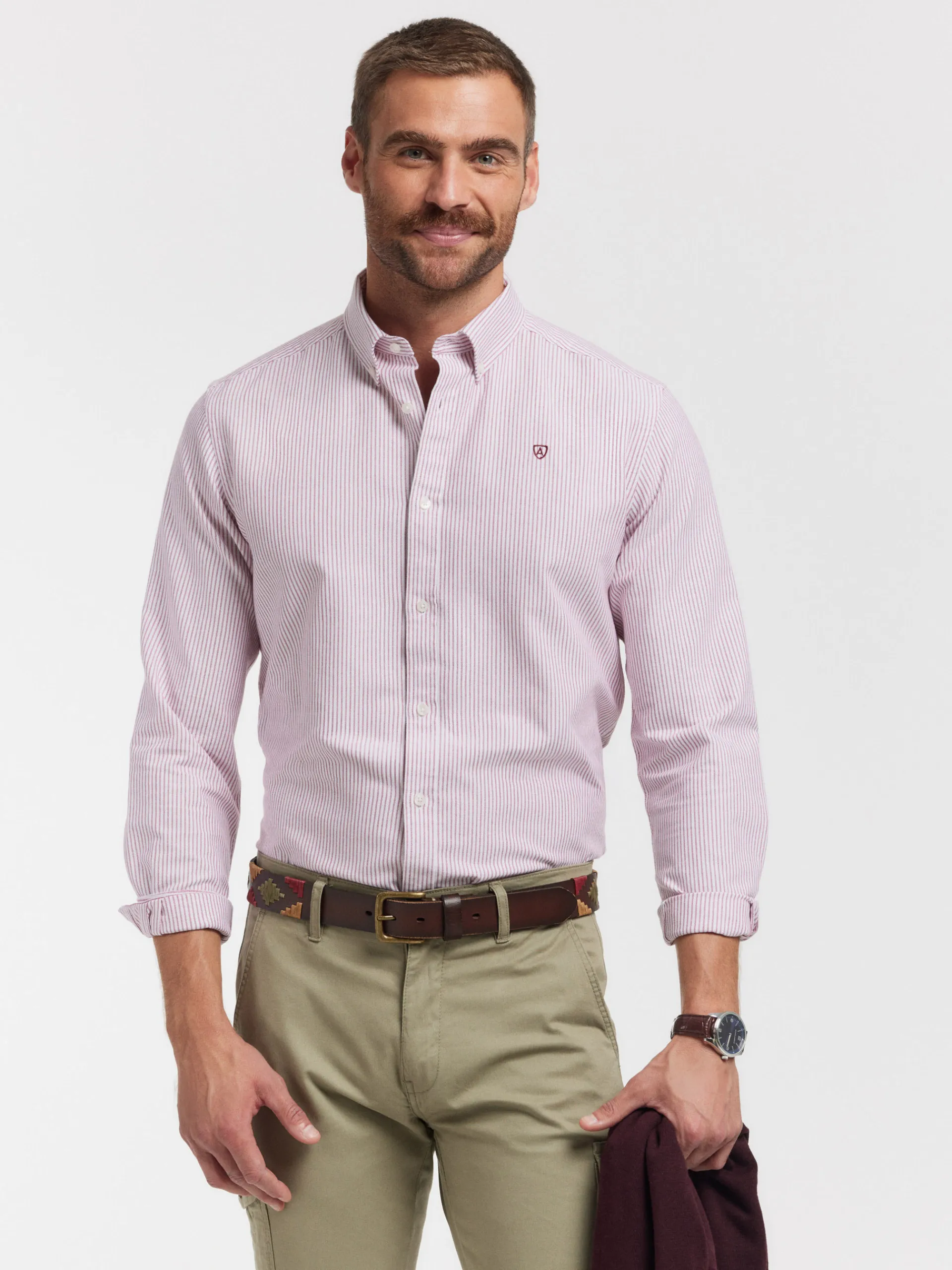 Oxford-Alvaro Moreno CAMISA OXFORD REGENT Burdeos