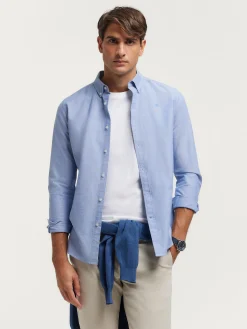 Oxford-Alvaro Moreno CAMISA OXFORD SOLID Azul