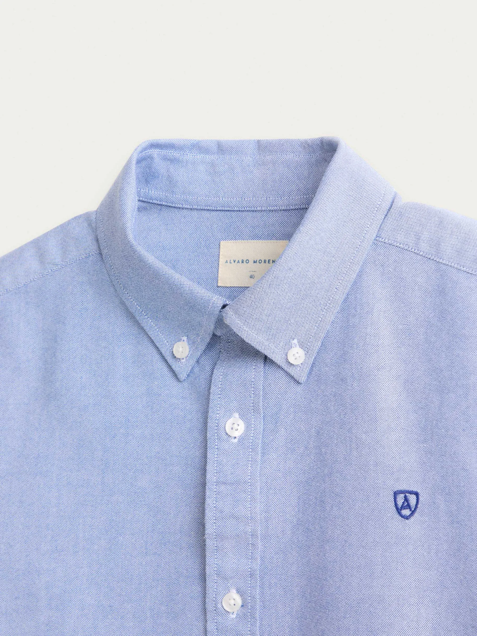 Oxford-Alvaro Moreno CAMISA OXFORD SOLID Azul