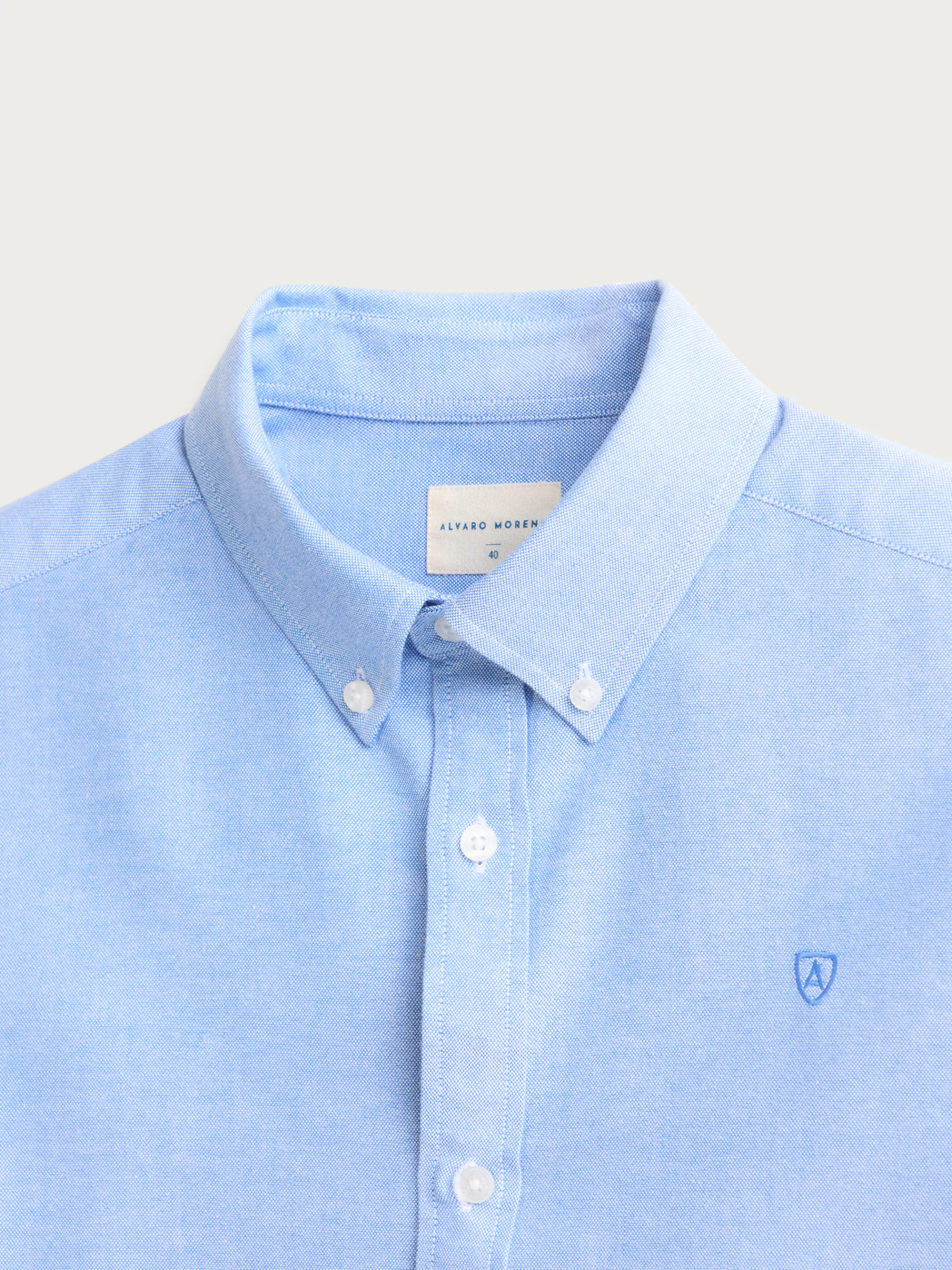 Oxford-Alvaro Moreno CAMISA OXFORD SOLID Azul
