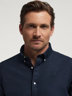 Oxford-Alvaro Moreno CAMISA OXFORD SOLID Azul Marino