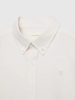 Oxford-Alvaro Moreno CAMISA OXFORD SOLID Beige