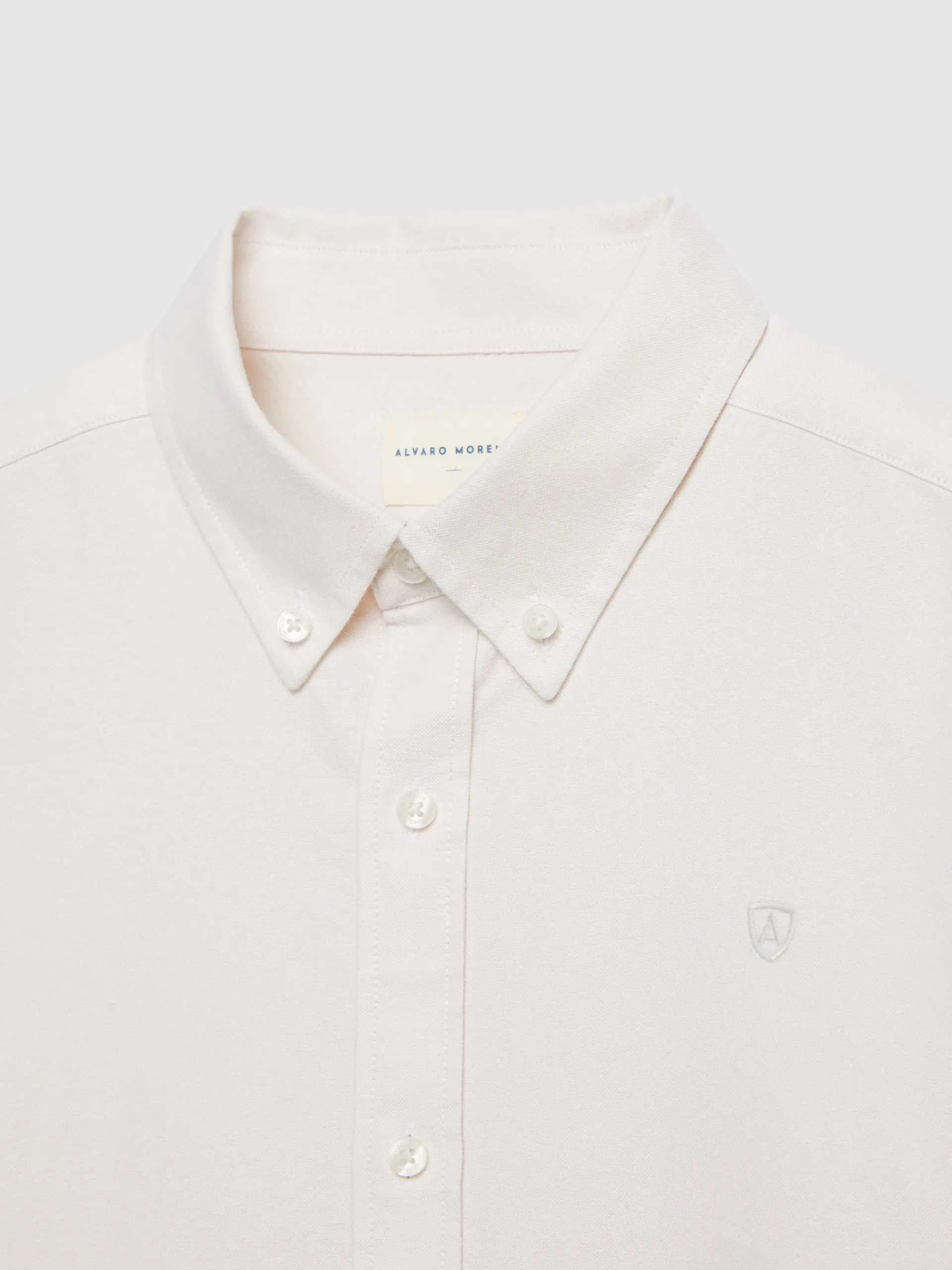 Oxford-Alvaro Moreno CAMISA OXFORD SOLID Beige