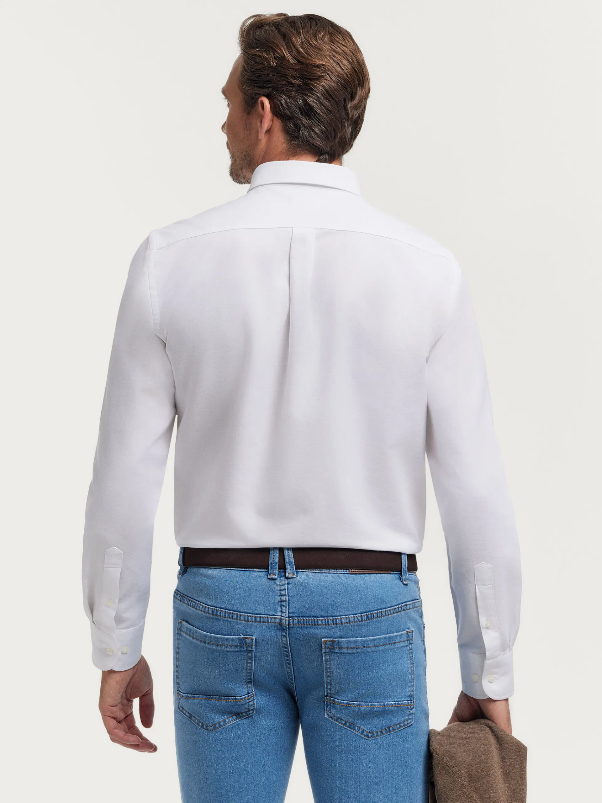 Oxford-Alvaro Moreno CAMISA OXFORD SOLID Blanco