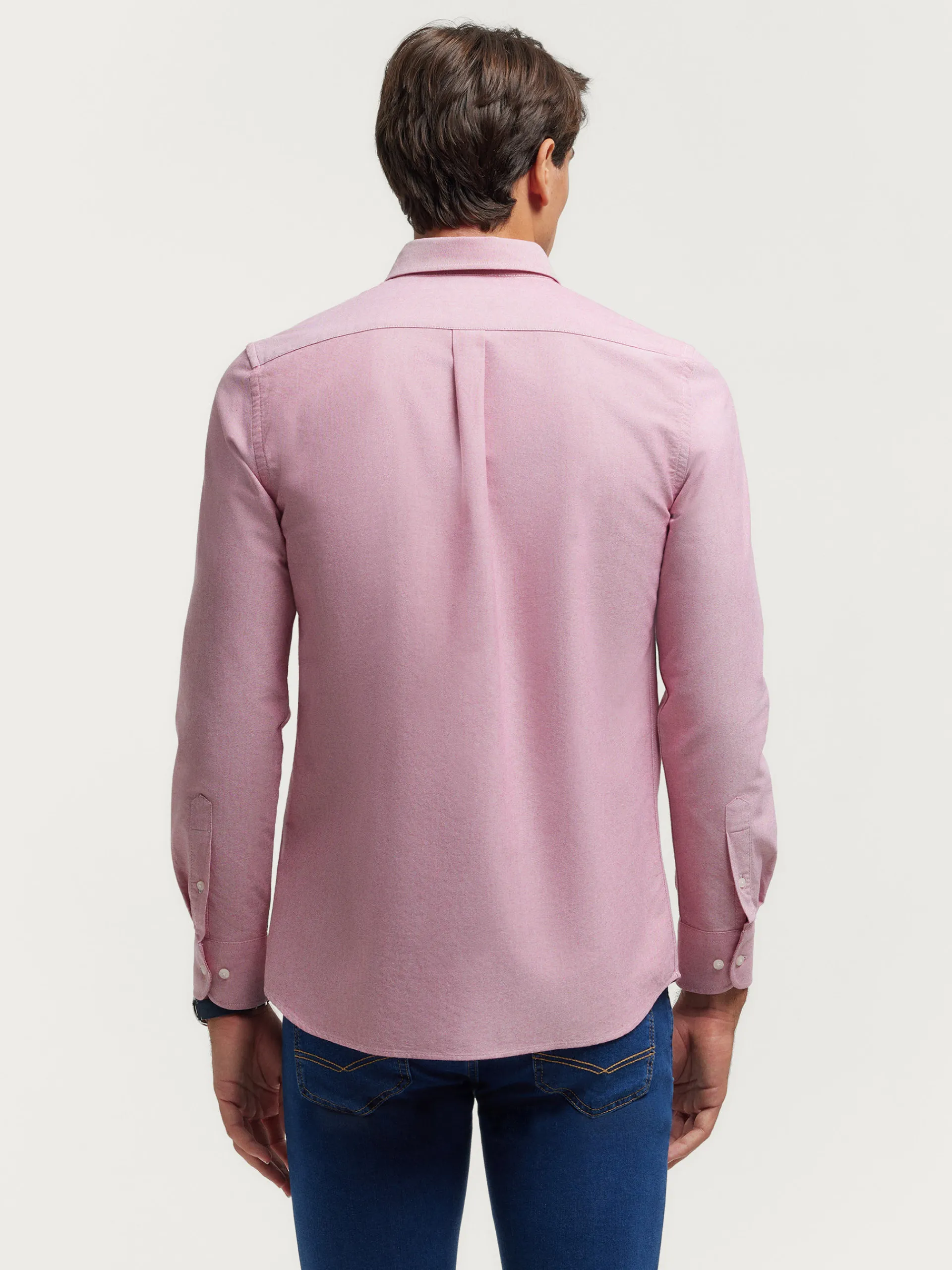 Oxford-Alvaro Moreno CAMISA OXFORD SOLID Burdeos