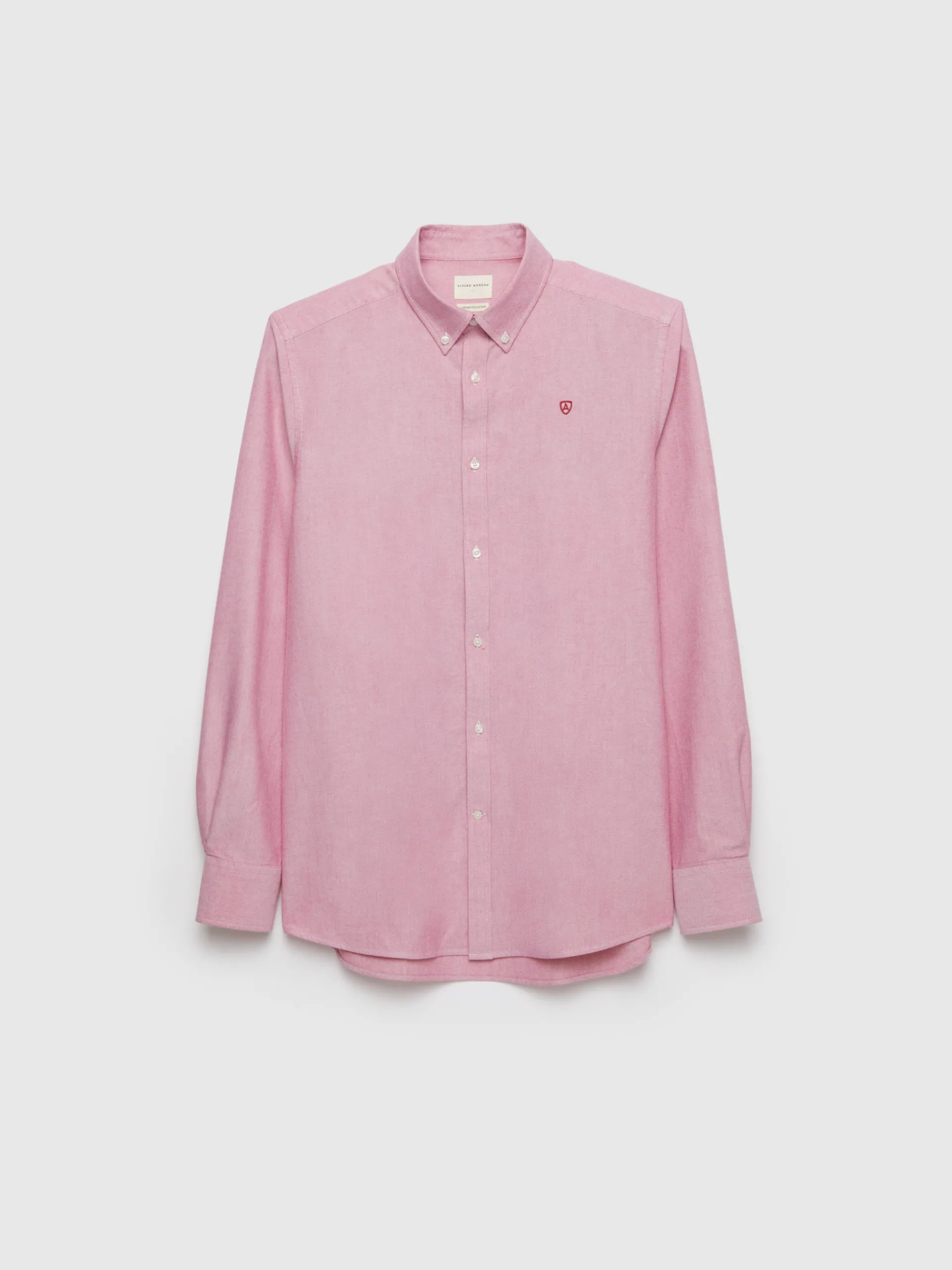 Oxford-Alvaro Moreno CAMISA OXFORD SOLID Burdeos