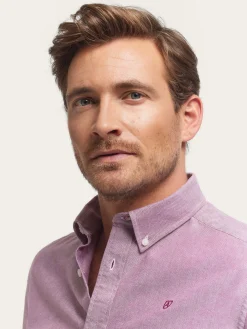 Oxford-Alvaro Moreno CAMISA OXFORD SOLID Burdeos