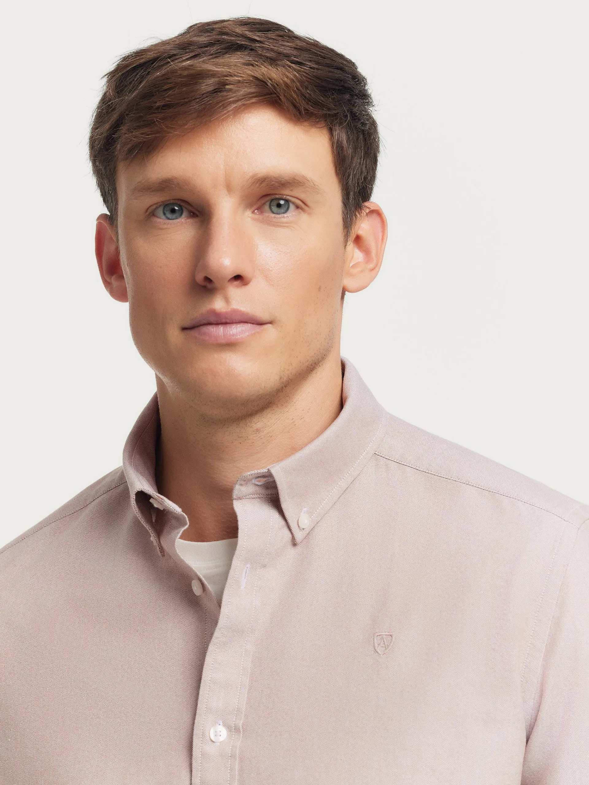 Oxford-Alvaro Moreno CAMISA OXFORD SOLID Camel