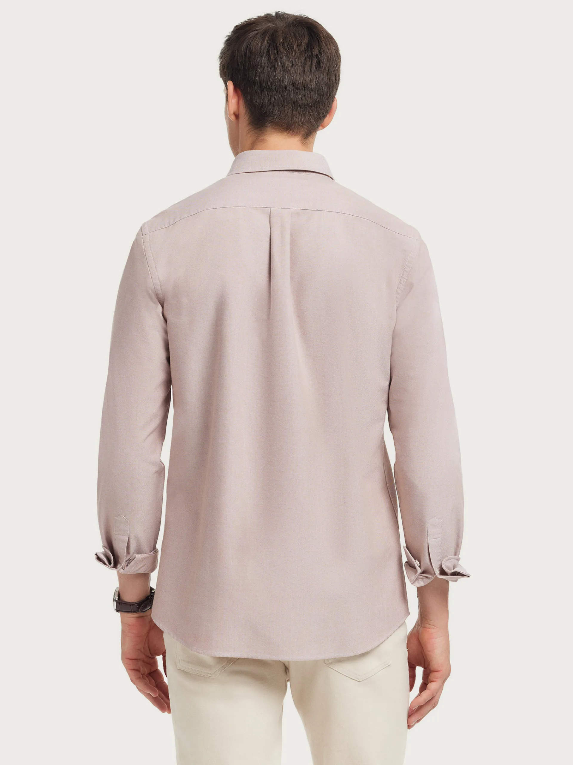 Oxford-Alvaro Moreno CAMISA OXFORD SOLID Camel