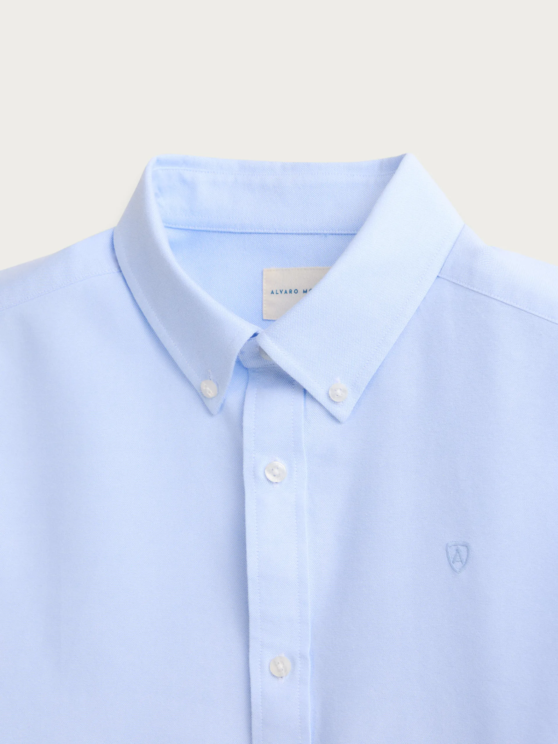Oxford-Alvaro Moreno CAMISA OXFORD SOLID Celeste