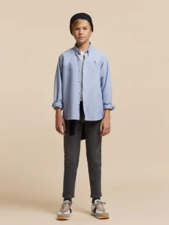 Camisas-Alvaro Moreno CAMISA OXFORD SOLID KIDS Azul