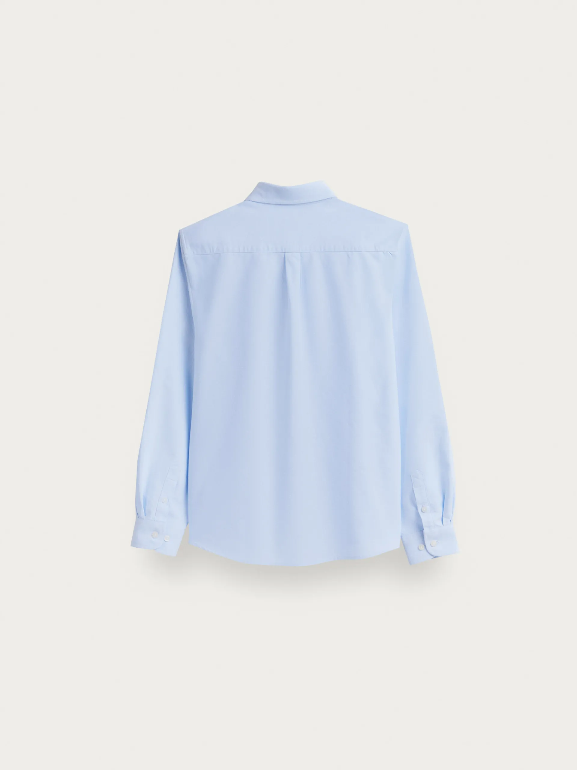 Camisas-Alvaro Moreno CAMISA OXFORD SOLID KIDS Celeste