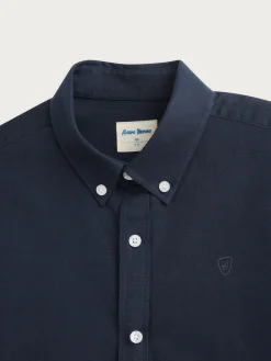 Camisas-Alvaro Moreno CAMISA OXFORD SOLID KIDS Azul Marino