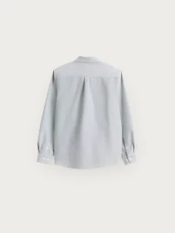 Camisas-Alvaro Moreno CAMISA OXFORD SOLID KIDS Verde