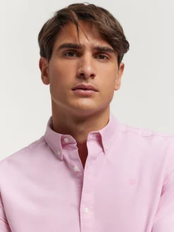 Oxford-Alvaro Moreno CAMISA OXFORD SOLID Rosa