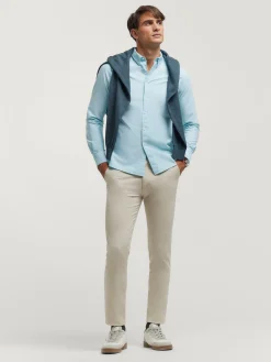 Oxford-Alvaro Moreno CAMISA OXFORD SOLID Verde Agua