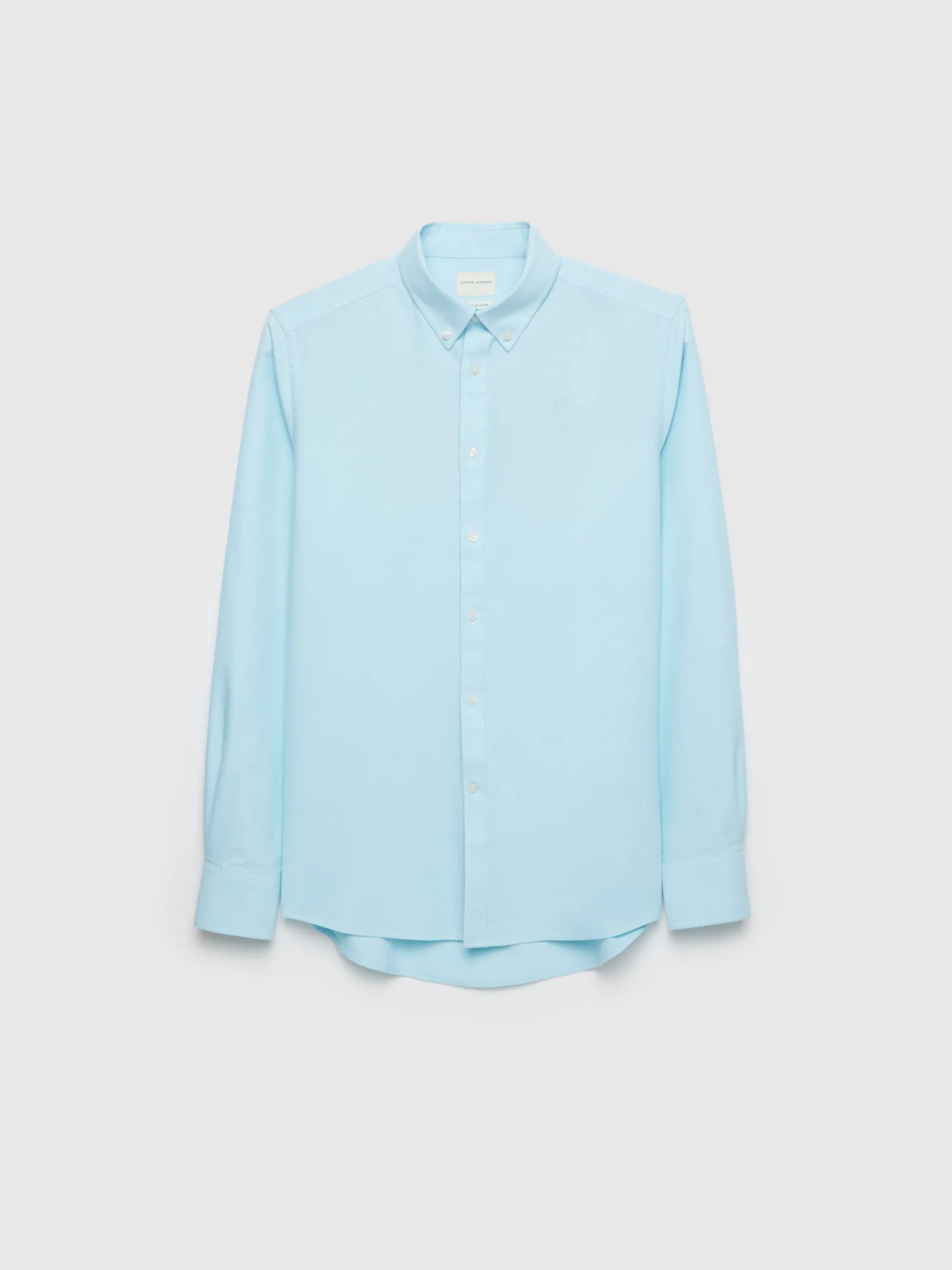 Oxford-Alvaro Moreno CAMISA OXFORD SOLID Verde Agua