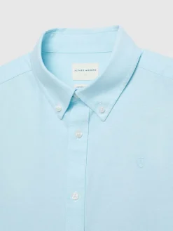 Oxford-Alvaro Moreno CAMISA OXFORD SOLID Verde Agua