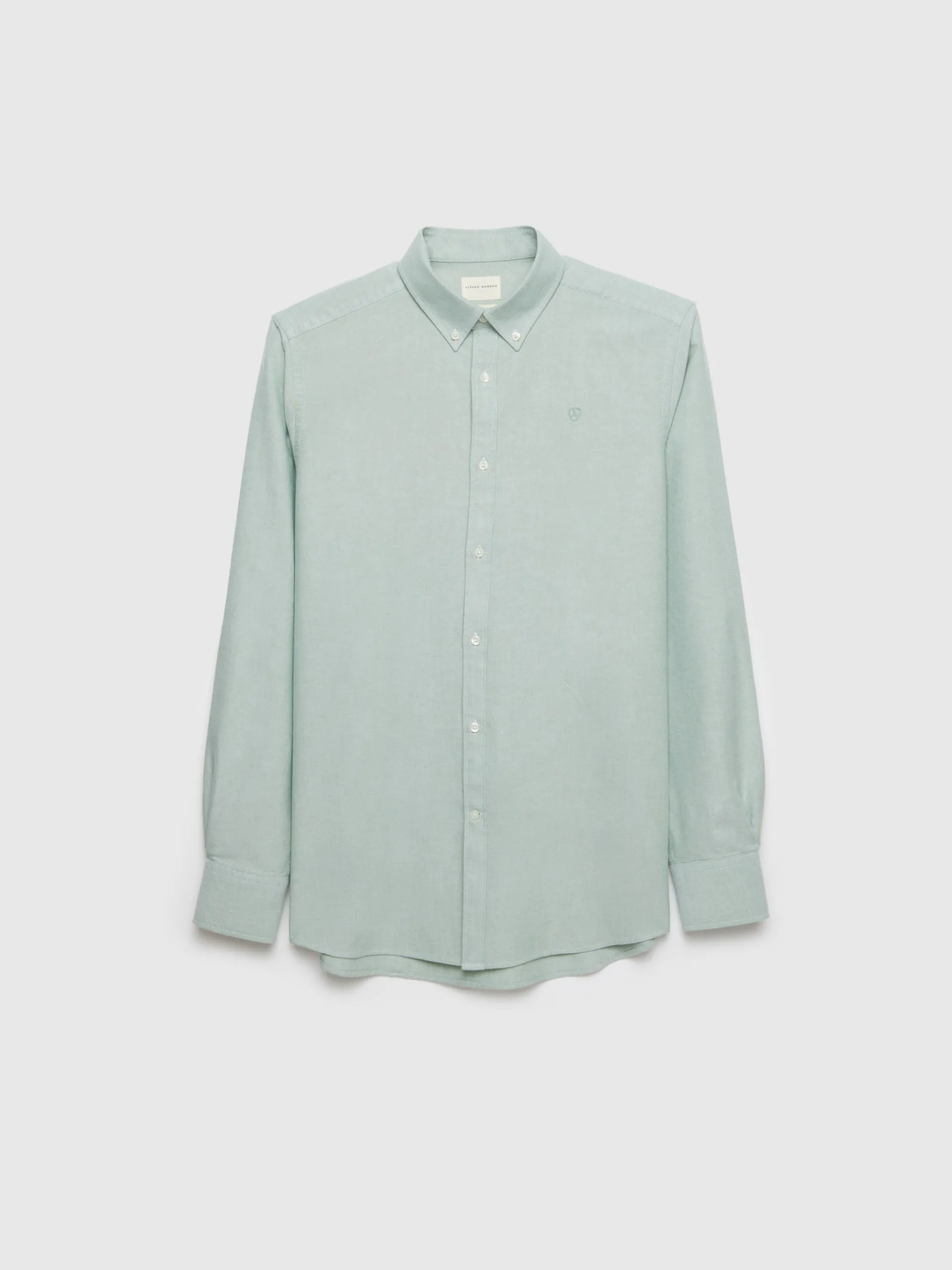 Oxford-Alvaro Moreno CAMISA OXFORD SOLID Verde