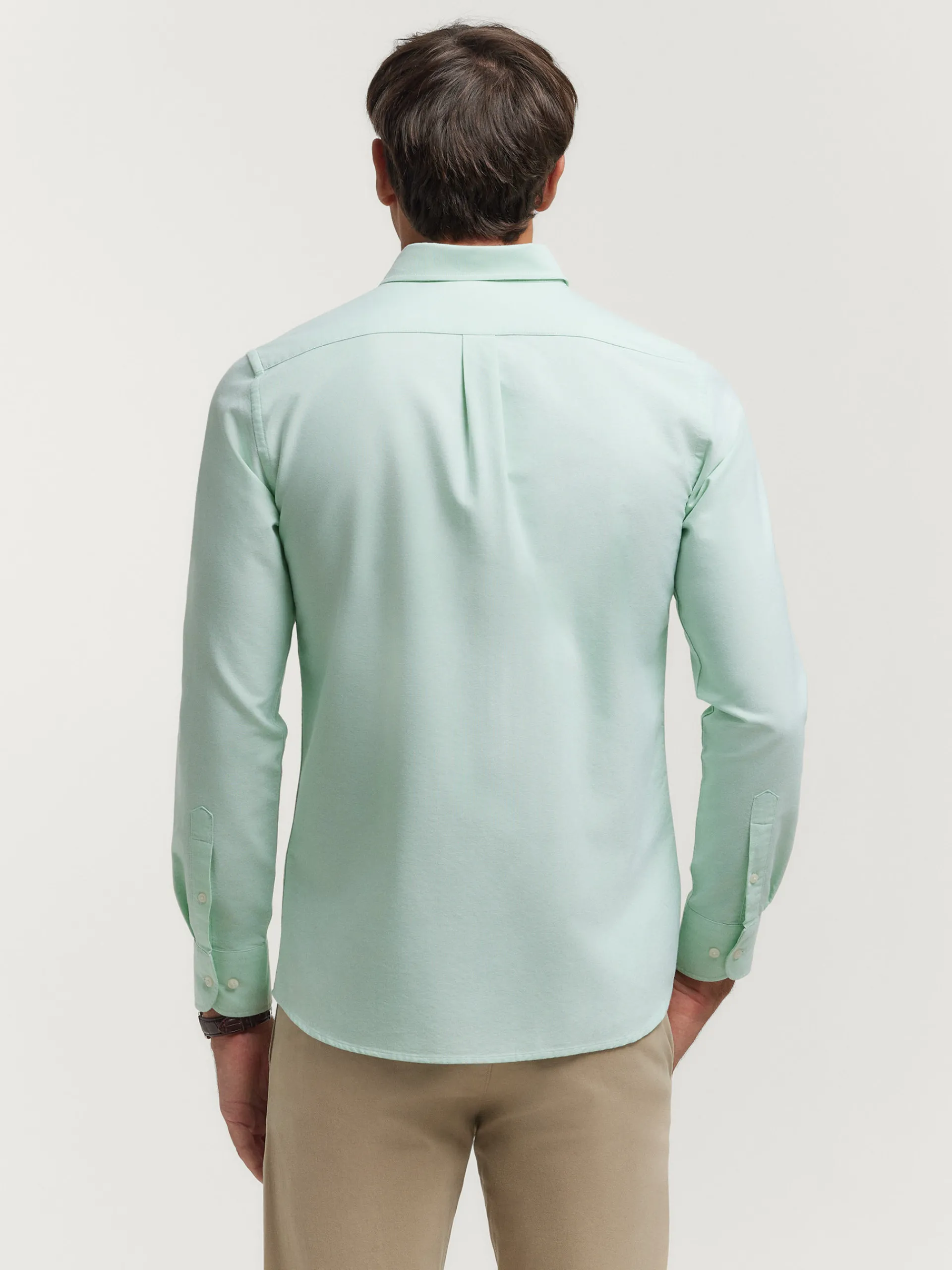 Oxford-Alvaro Moreno CAMISA OXFORD SOLID Verde