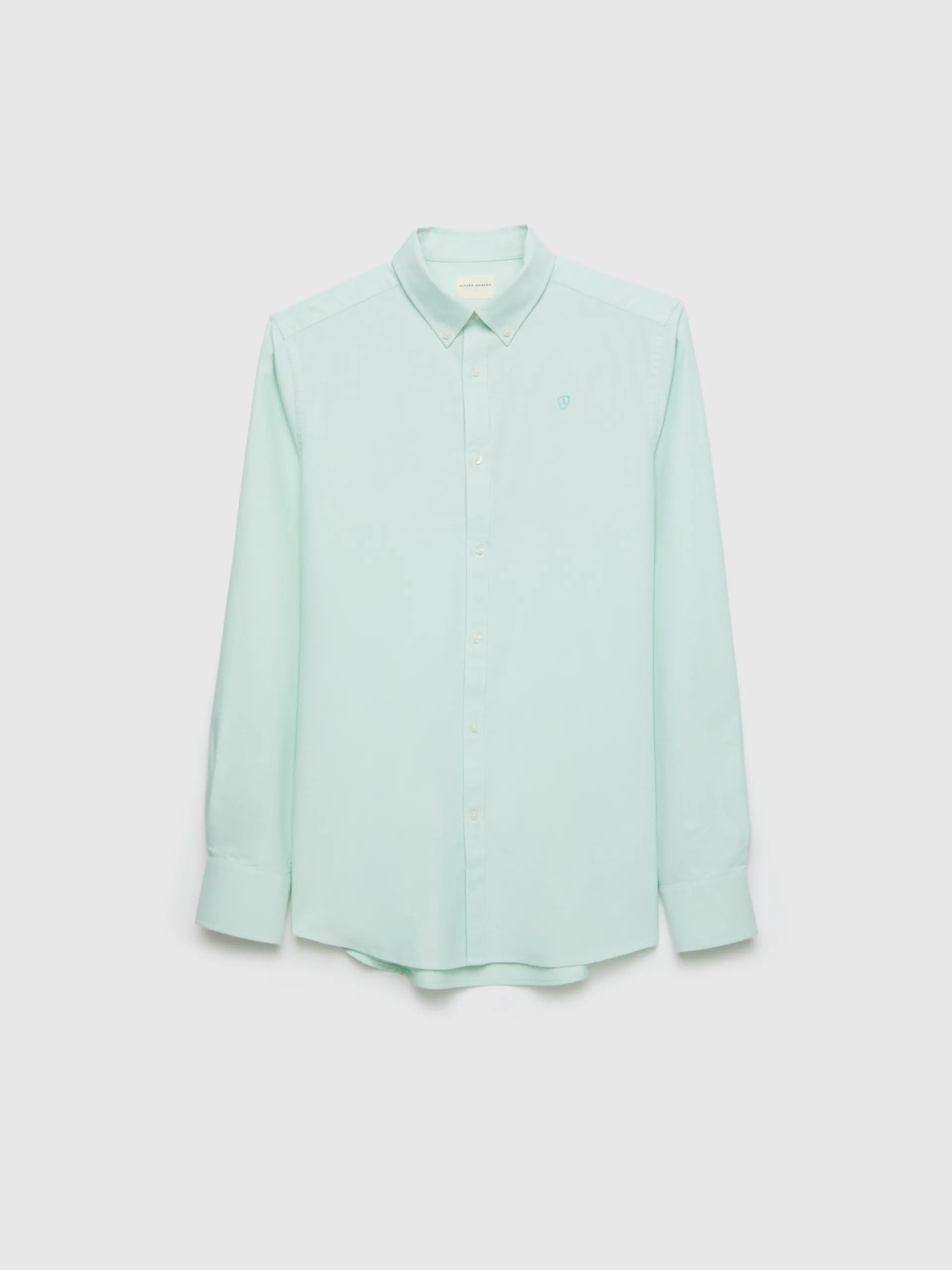 Oxford-Alvaro Moreno CAMISA OXFORD SOLID Verde