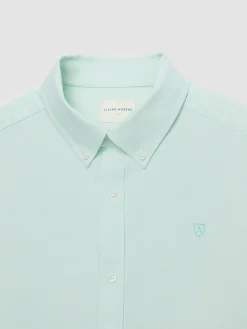 Oxford-Alvaro Moreno CAMISA OXFORD SOLID Verde