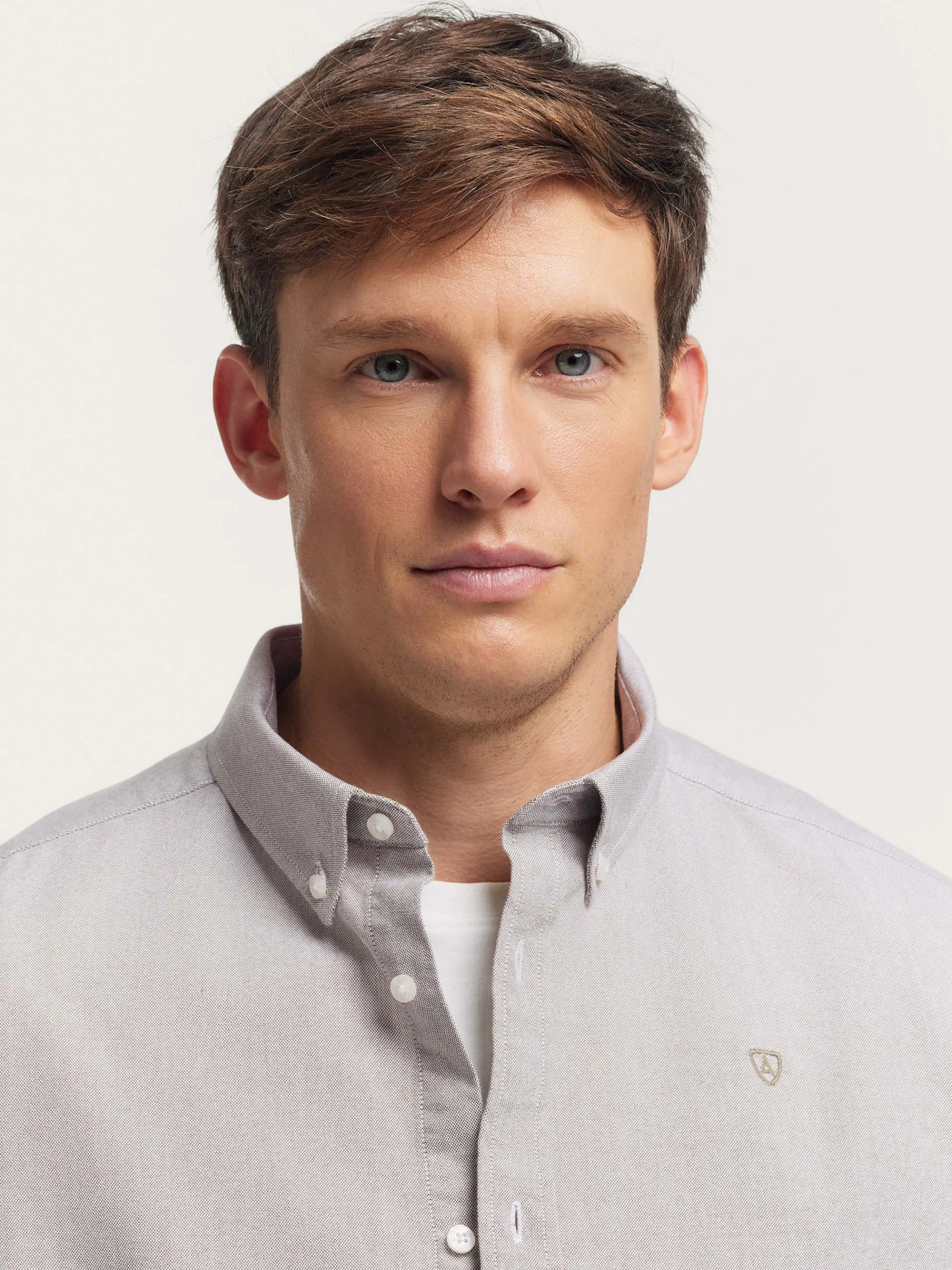 Oxford-Alvaro Moreno CAMISA OXFORD SOLID Verde