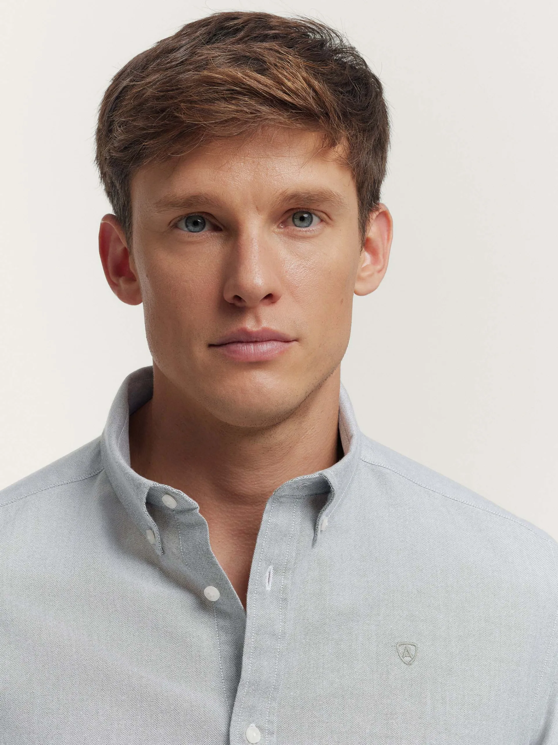 Oxford-Alvaro Moreno CAMISA OXFORD SOLID Verde