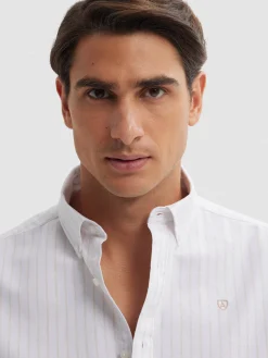 Oxford-Alvaro Moreno CAMISA OXFORD SUNNY Beige