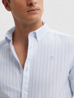 Oxford-Alvaro Moreno CAMISA OXFORD SUNSET Celeste