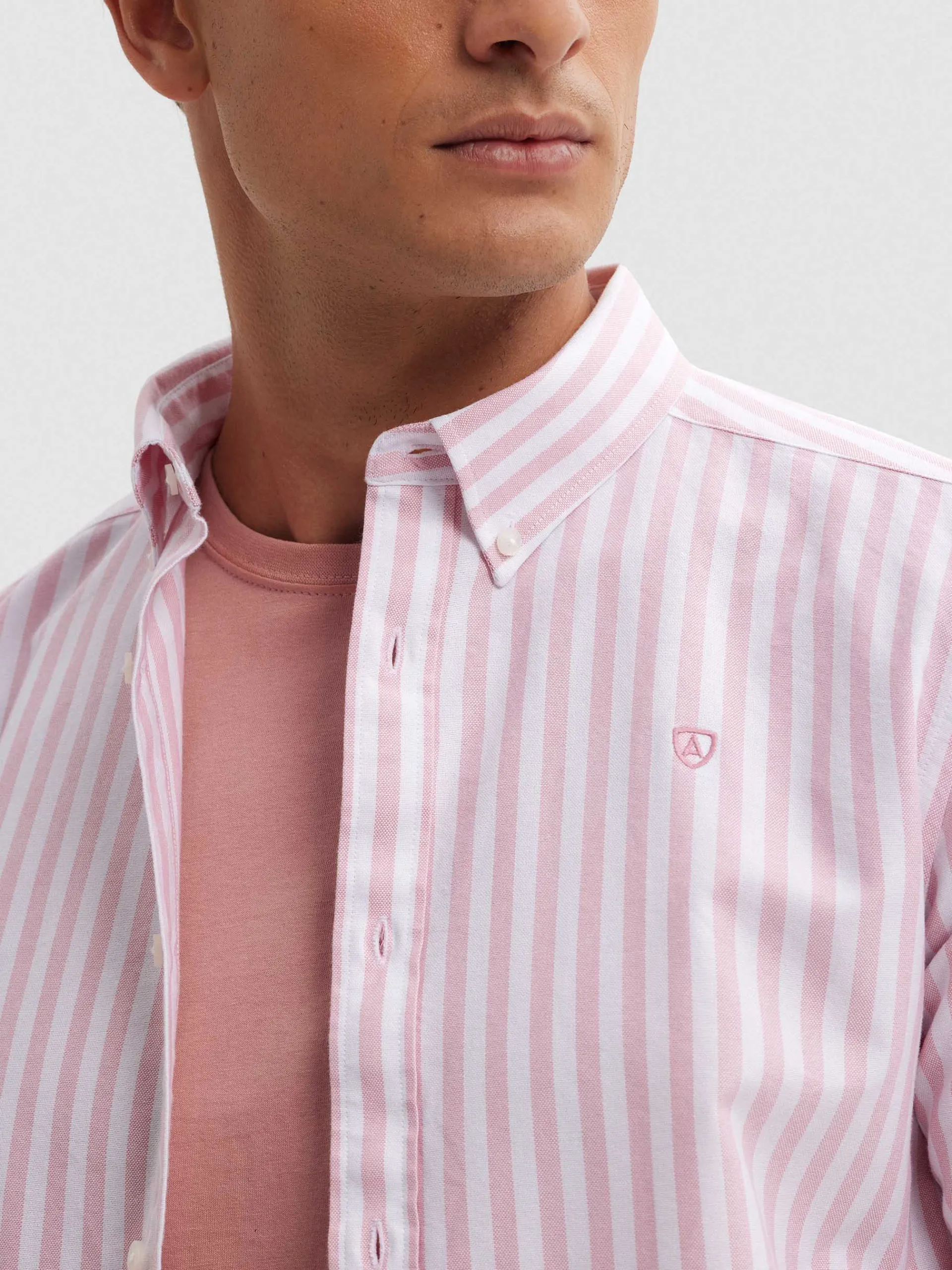 Oxford-Alvaro Moreno CAMISA OXFORD SUNSET Coral